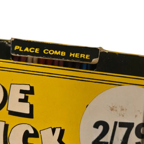 Stylex Side Kick Retail Display Box Full 102 Combs Deadstock 1980 Hair Store - Picture 7 of 16